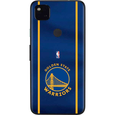 NBA Golden State Warriors Jersey Google Pixel 4a Skin